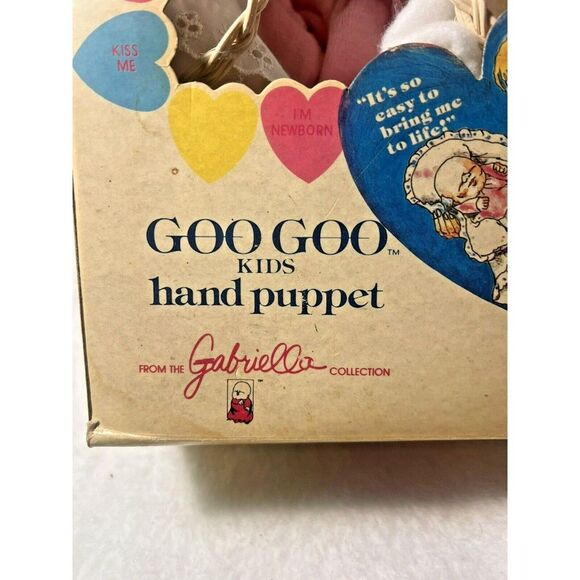 Goo Goo Kids Hand Puppet From Gabriella Collection With Box Vintage - Picture 4 of 6